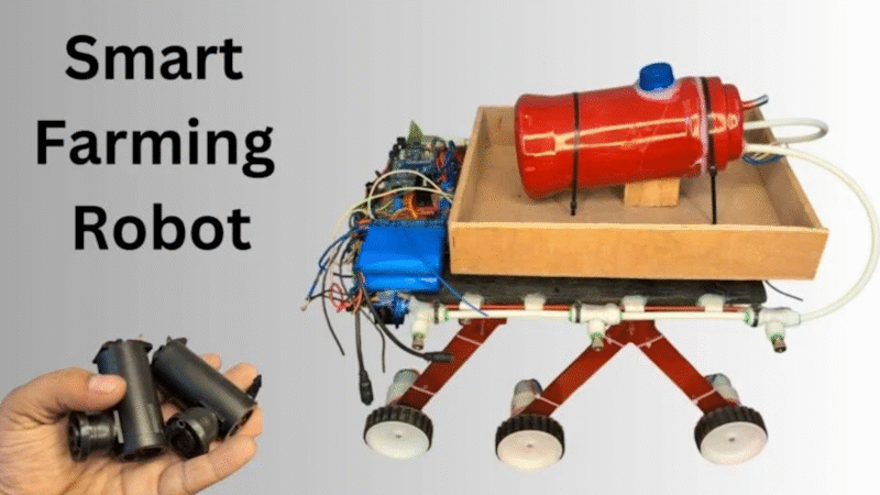 Pestiside Sprinkler robot